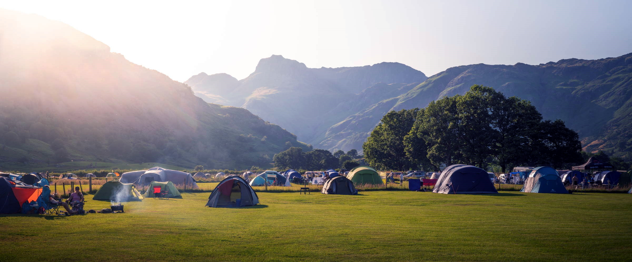 Camping at Baysbrown Farm